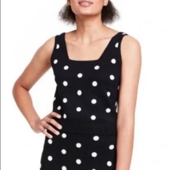 𝅺(4X)- Victor Glemaud for Target Polka Dot Tank Top - Picture 9 of 9